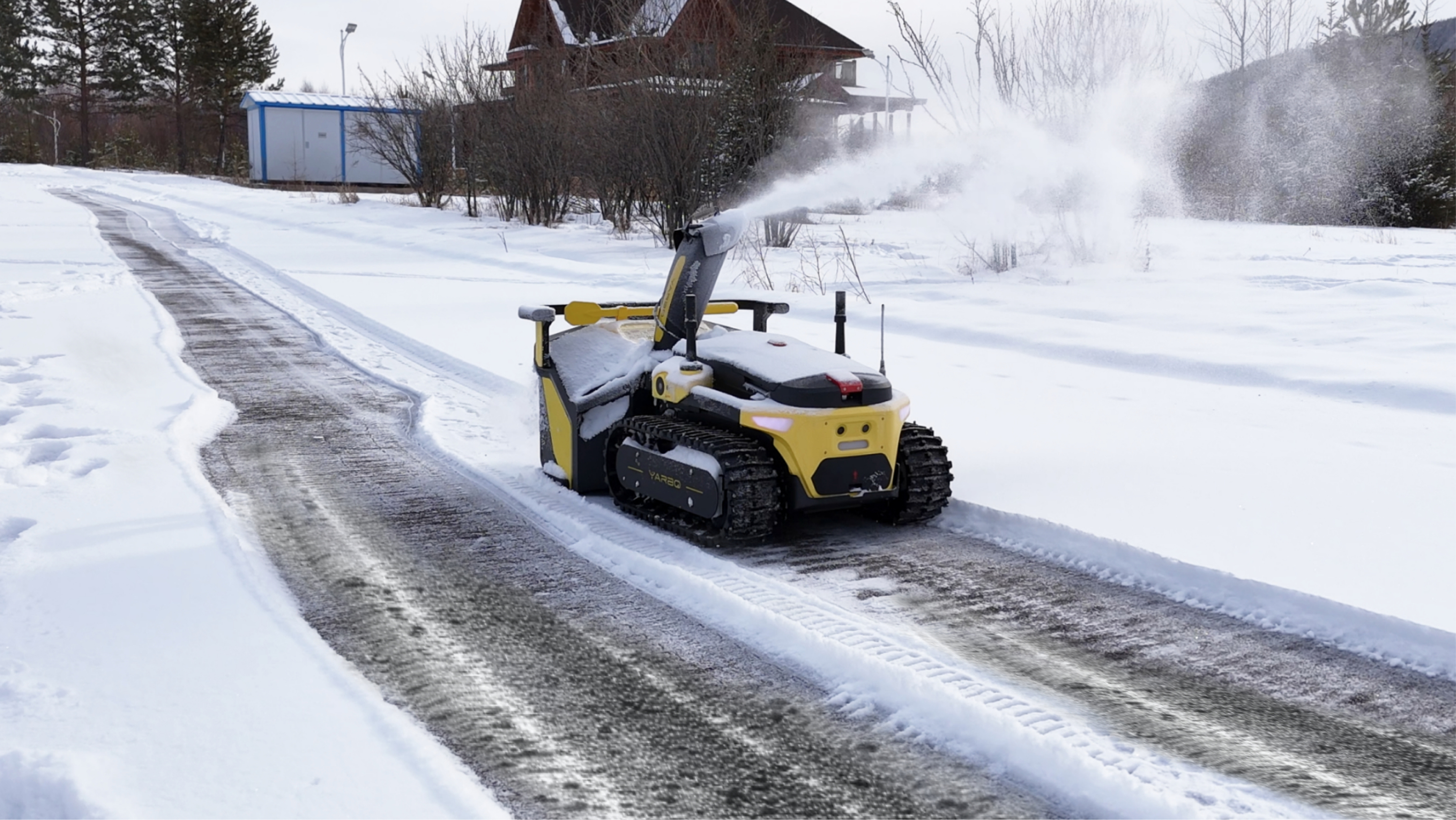 Yarbo’s autonomous snow blower robot