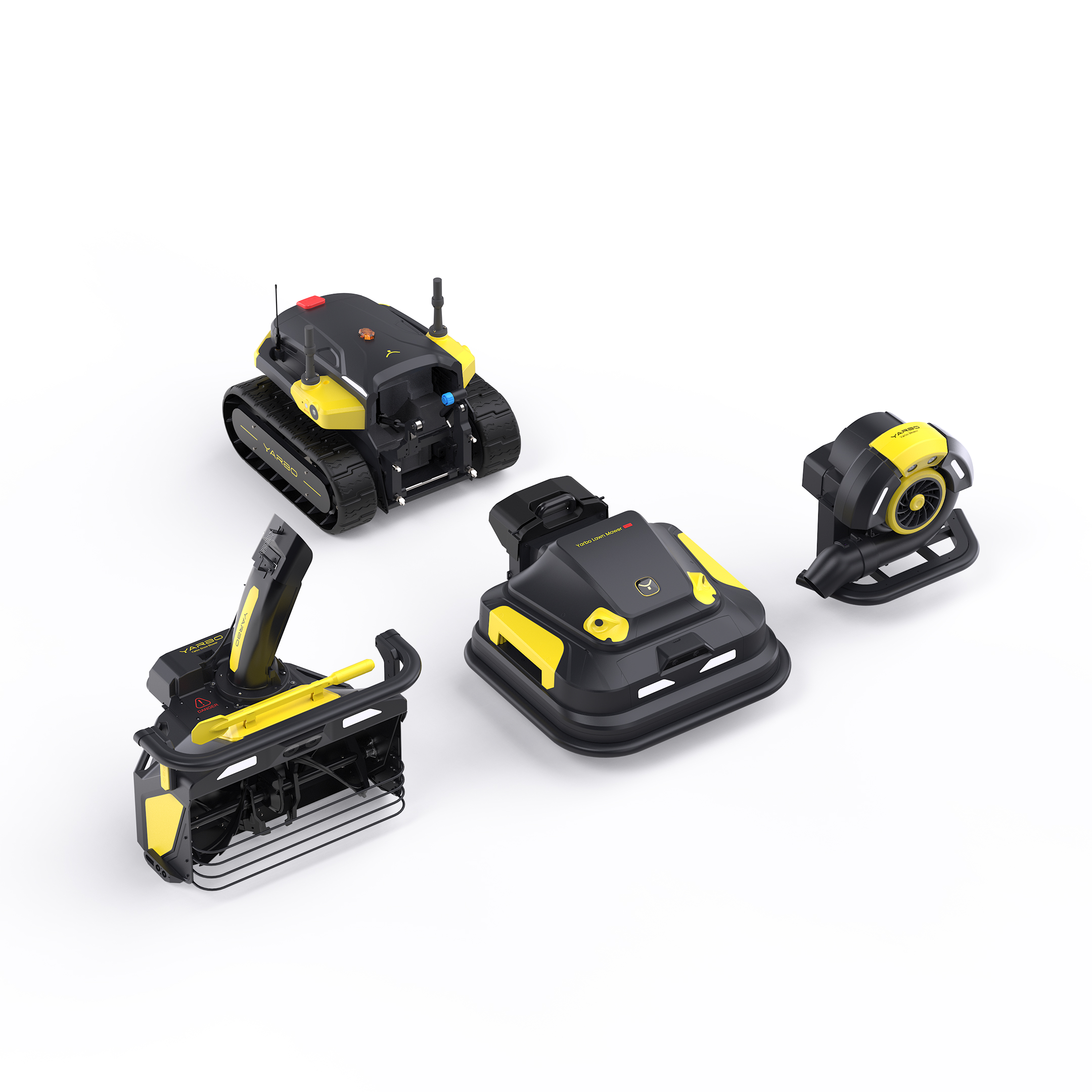 Yarbo Lawn Mower Pro + Snow Blower + Blower