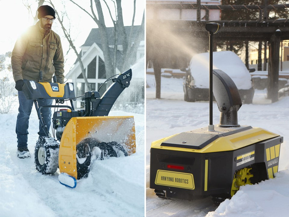 Autonomous Snow Blowers VS Gas Snow Blowers